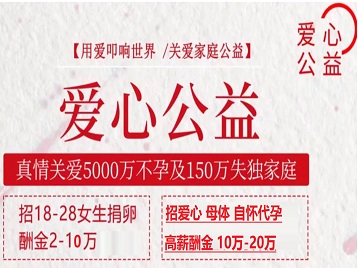 杨陵捐卵助孕生子 爱心志愿者招募